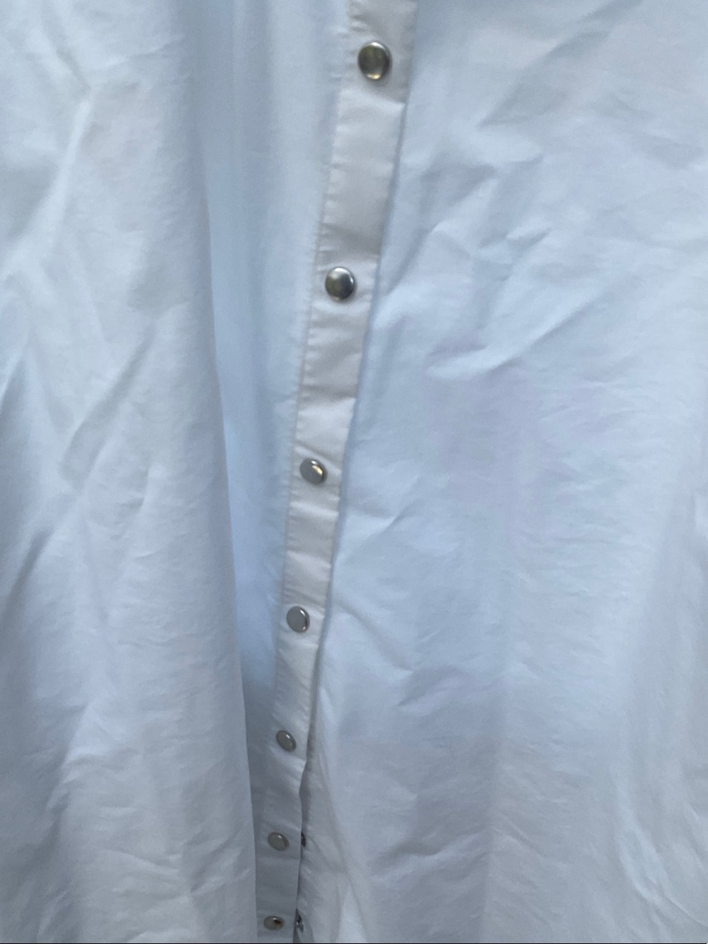 Penningtons White Long-Sleeve Tunic Button-Up - Picture 5 of 8